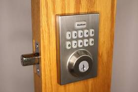 9250cnt15 Kwikset Powerbolt 250 Keypad Electronic Deadbolt Satin Nickel #96l