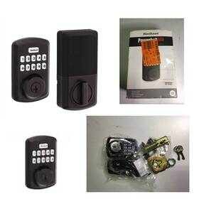 9250trs11p Kwikset Powerbolt 250 Keypad Electronic Deadbolt Venetain Bronze 1-key