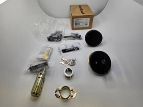 92580-026 Kwikset 258 Deadbolt Low Profile Single Cylinder Matte Black