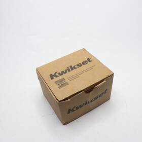 92580-029 Kwikset Downtown Square Single-cylinder Low Profile Deadbolt Polished Chrome
