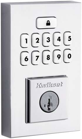 9260cnt-26s Kwikset 9260cnt-s Smartcode Deadbolts Touchpad Single Cylinder - Chrome