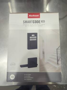 9260cnt20hfl514 Kwikset Smartcode 260 Keypad Lock With Halifax Lever Brand New