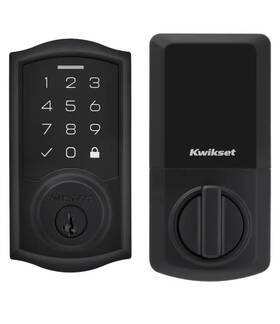 9270trl-514r Kwikset Smartcode 270 Touchpad Electronic Deadbolt Matte Black Fast