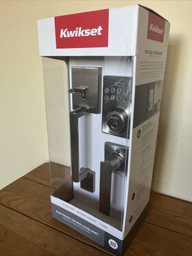 92740-003 Kwikset Electronic Keypad Handleset Satin Nickel Nib