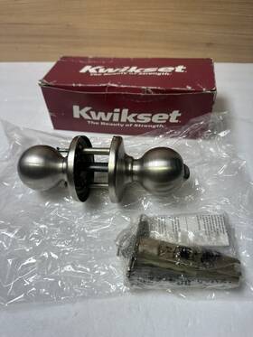93001-213 Kwikset 300p 15 Rcal Rcs Bbpkg Privacy Polo Satin Nickel Bedroom