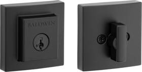 93800-018 Kwikset Baldwin Spyglass Single Cylinder Front Door Deadbolt Featuring Smartkey Re-key