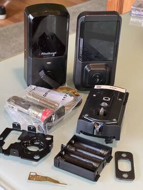 9389-ged24500-gig Kwikset Halo Smart Keyless Wi-fi Enabled Touchscreen Deadbolt Venetian Bronze