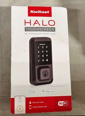 Kwikset 939wifitscr-11ps Halo Smart Keyless Electronic Touchscreen Deadbolt - Venetian Bronze