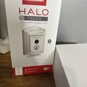 959trlfprt-15s Kwikset Halo Smartkey Wifi Deadbolt - Satin Nickel