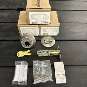 96600-678 Kwikset 3 Deadbolt Satin Nickel