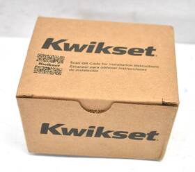 96600-711 Kwikset Single Cylinder Deadbolt Polished Brass Finish 660