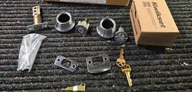 96650-527 Kwikset Qty 3 665 Series Satin Chrome Double Cylinder Deadbolt