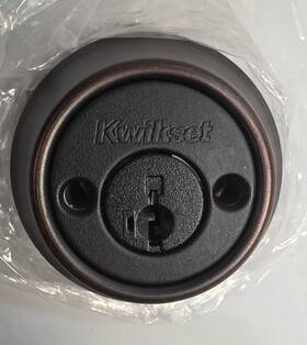96659-008 Kwikset 665 11p Venetian Bronze Double Cylinder Deadbolt Smartkey New