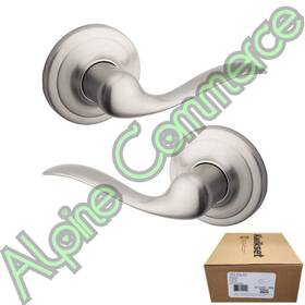 97200-706 Kwikset 1-set Passage Tustin Closet And Hallway Lock Satin Nickle