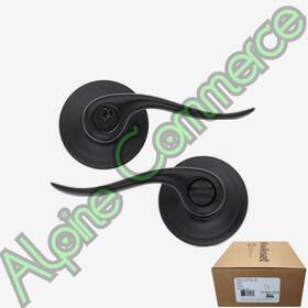 97401-026 Kwikset 1-set Tustin Entry Keyed Door Handle Smarkey Matte Black