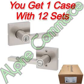 97402-810 Kwikset 12-sets Entry Halifax 740hfl Keyed Front Door Handle Smarkey