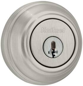 980-15s.strkp Kwikset 980-s.strkp 980 Single Cylinder Keyed Entry Deadbolt - Nickel