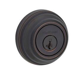 98511psmtcpk4v1 Kwikset Venetian Double Cylinder Deadbolt Smartkey Security Adjustable Latch