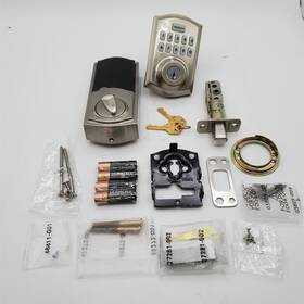 98695-001 Kwikset Homeconnect 620 Z-wave Long Range Enabled Keypad Smart Lock Satin Nickel