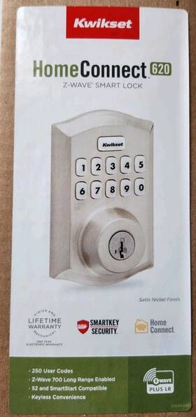 Hc620trlzw700lr-15s Kwikset 98935-001 Smartcode Single Cylinder Touchpad Deadbolt