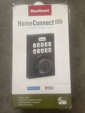 98935-002 Kwikset Home Connect 620 Z-wave Smart Entry Door Deadbolt Lock Venetian Bronze