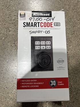 99100-014 Kwikset Touchpad Electronic Deadbolt