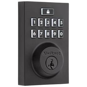 99140-136 Kwikset 914 Contemporary Keypad Smartcode Electronic Deadbolt Smart Lock Feat