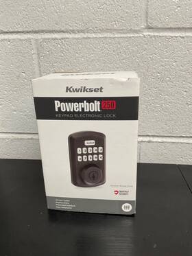 992500-009 Kwikset Powerbolt 250 10-button Keypad Venetian Bronze Transitional Electronic Deadbolt