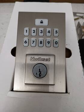 992600-004 Kwikset Smartcode 260 Electronic Keypad Lock Read Description