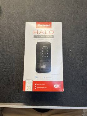 99390-004 Kwikset Halo Wi-fi Smart Lock Keyless Electronic Touchscreen Deadbolt