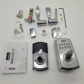 99550-001 Kwikset 955 Keyless Keypad Door Lock - Satin Chrome