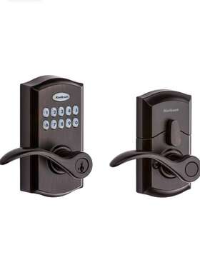 955pml-11p Kwikset 99550-003 955 Smartcode Electronic Pembroke Lever Door Lock - Venetian Bronze