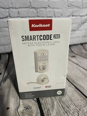 99690-023 Kwikset Smartcode 260 Keypad Electronic Lock With Tustin Lever