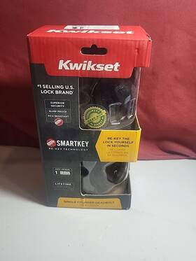 99800-089 Kwikset Dead Bolt Venetian Bronze