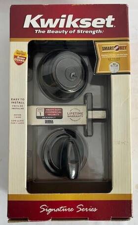 99800-092 Kwikset New Signature Series Deadbolt Set-venetian Bronze