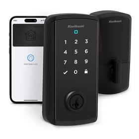 998010-004 Kwikset Halo Select Plus Matte Black Touchscreen Apple Home Keys Taptounlock