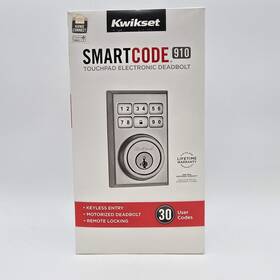 C4-kscdb-z-sc Kwikset New Smartcode 910 Touchpad Electronic Door Lock