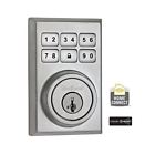 Kwikset New Z-wave Smartcode 910 Contemporary Single Cylinder Chrome Electronic Deadbolt 0883351348386