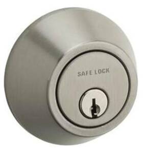 Sd9200-15-k3 Kwikset Sd9200-15 Safe Lock By Double Cylinder Keyed Entry Deadbolt Sati