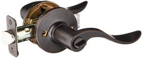 Sl3000ly-11p Kwikset Layton Privacy Door Lever Set With Round Venetian Bronze