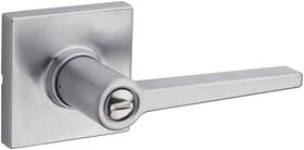 Sl4000dalsqt-26d Kwikset Safe Lock Daylon Lever Square Rose Privacy Satin Chrome