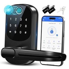 Laiming 733810071860 Keyless Entry Door Lock - Smart Handle With Keypad Locks For