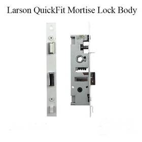 2029900301 Larson Quickfit 5 Sided Spindle Mortise Lock Body And Jamb Plate