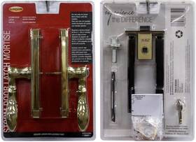 Ch30207 Larson Storm Door Latch Mortise Brass Keyed Lock With Lever Key Fixings