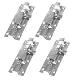 Ldexin210121-0026 Ldexin 4pcs Door Security Slide Latch Lock 3 Inch Heavy Duty Gate Barrel Bolt Thic