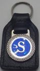 Leather S Letter Initial Key