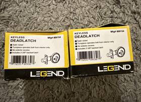 809154 Legend 2 Pack Keyless Deadlatch