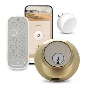 Level 850009337733 Lock Connect Wifi Smart And Keypad For Keyless Entry - Control Remot