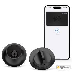 C-f14u Level Lock Smart Matte Black Bluetooth Electronic Deadbolt