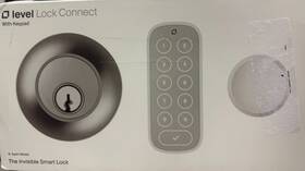 Level Home Inc 850009337719 Lock Connect Wifi Smart Keyless Entry Control Remote - Satin Nickel